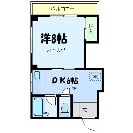 千束ビルの物件間取画像